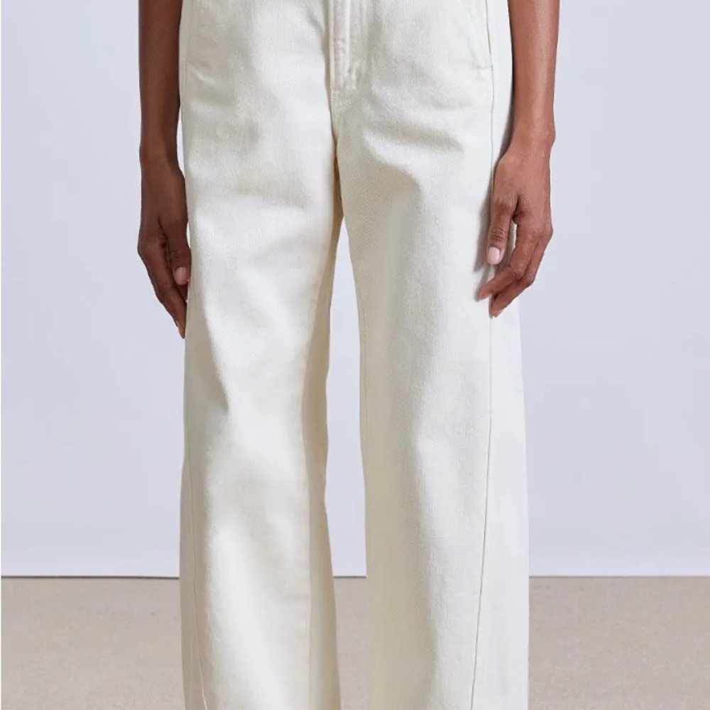 NWT Apiece Apart Meridian Jean in Ecru